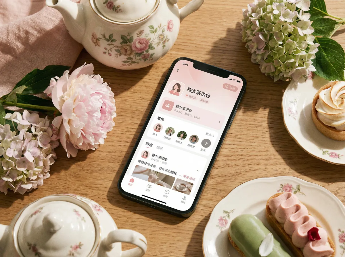阿黑颜 手机应用界面展示